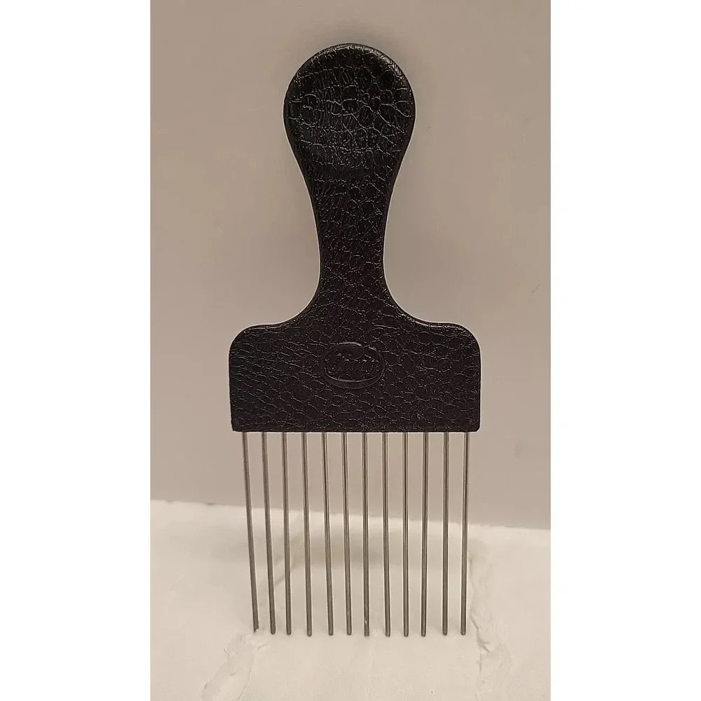 Vintage Goody Hair Pick Comb Plastic Crocodile Textured Embossed‎ 6.5